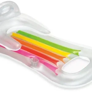 Aktuální Lehátko nafukovací s opěradlem Intex 58802 - bílá