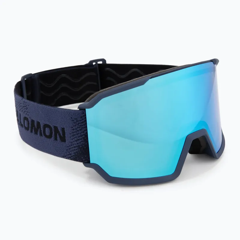 Vrácení Zdarma Lyžařské brýle Salomon S/View 3 dress blue/ml mid blue