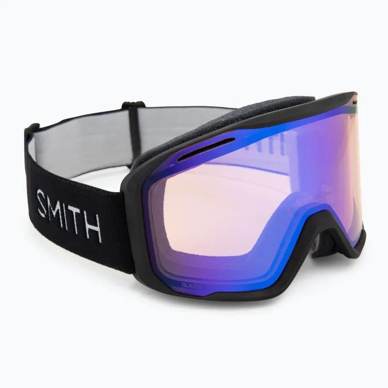 Oblíbený Lyžařské brýle Smith Blazer black/blue sensor mirror