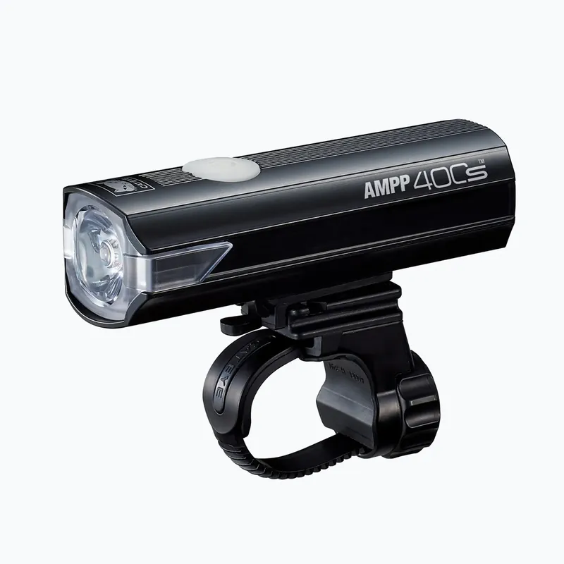 Nízká Cena Přední cyklistické světlo Cateye AMPP 400S HL-EL084SRC black