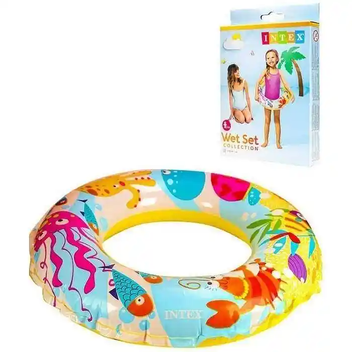 Kruh plavecký Intex podmořský život 51cm Originální