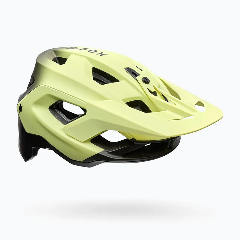 Cyklistická helma Fox Racing Speedframe Pro Backfade lime Sleva