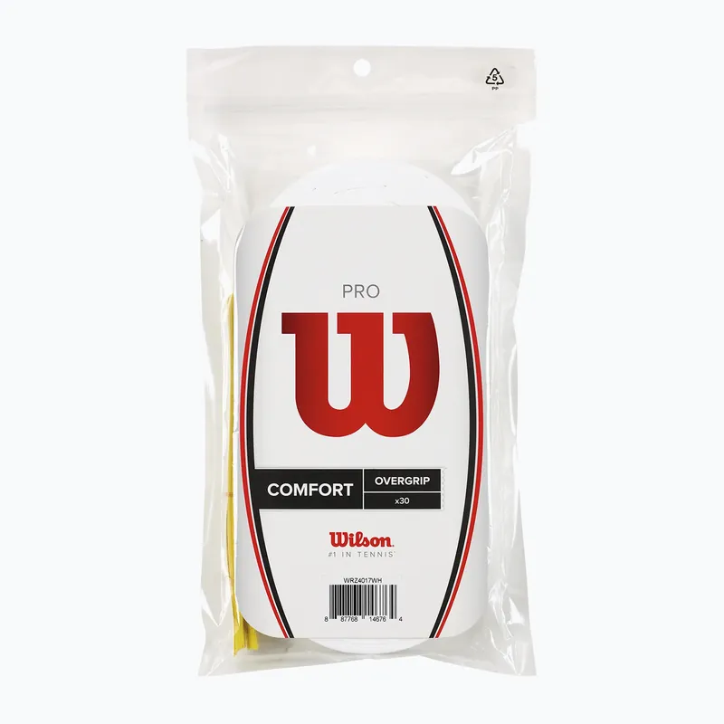 Omotávky na tenisovou raketu Wilson Pro Overgrip 30 ks white Ověřený
