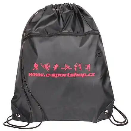 Yoga Bag Logo sportovní taška černá Vysoce Kvalitní
