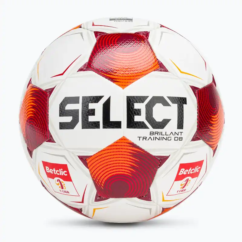 Rychlé Dodání Fotbalový míč SELECT Brillant Training Betclic v25 white/red velikost 5