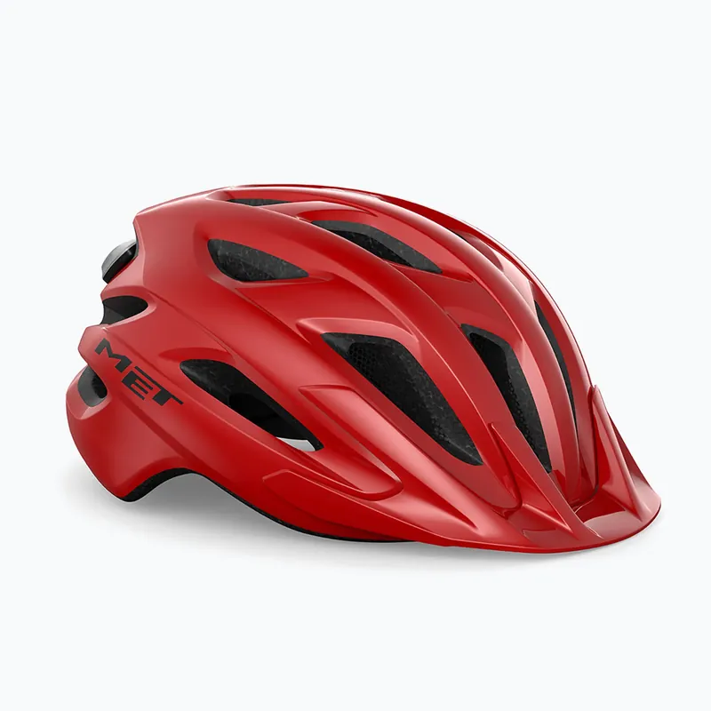 Sezónní Sleva Cyklistická helma MET Crossover red matt