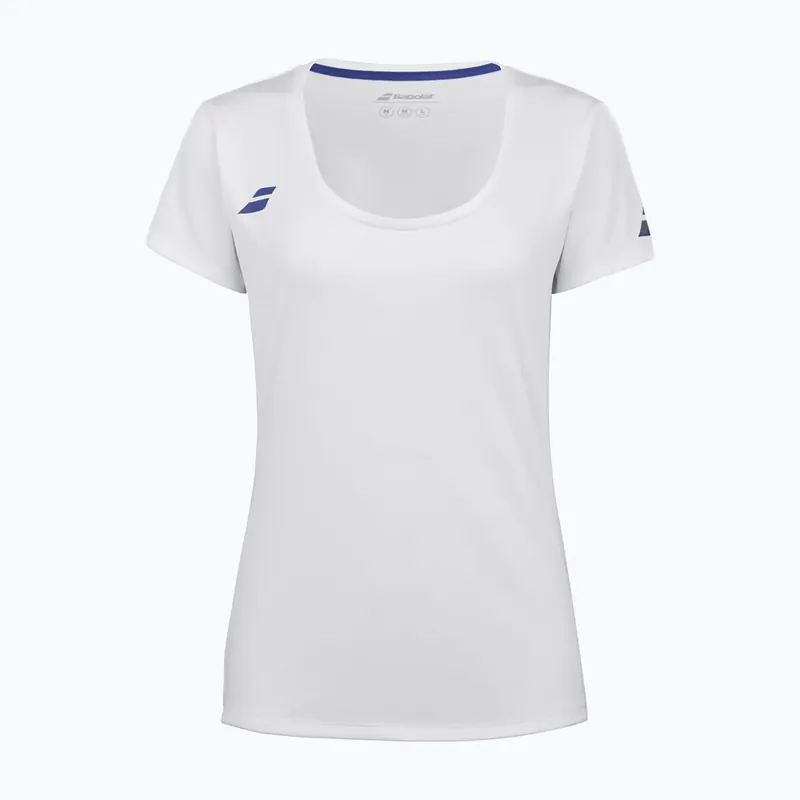 Dámské tričko Babolat Play Cap Sleeve Top white/white Akční Cena