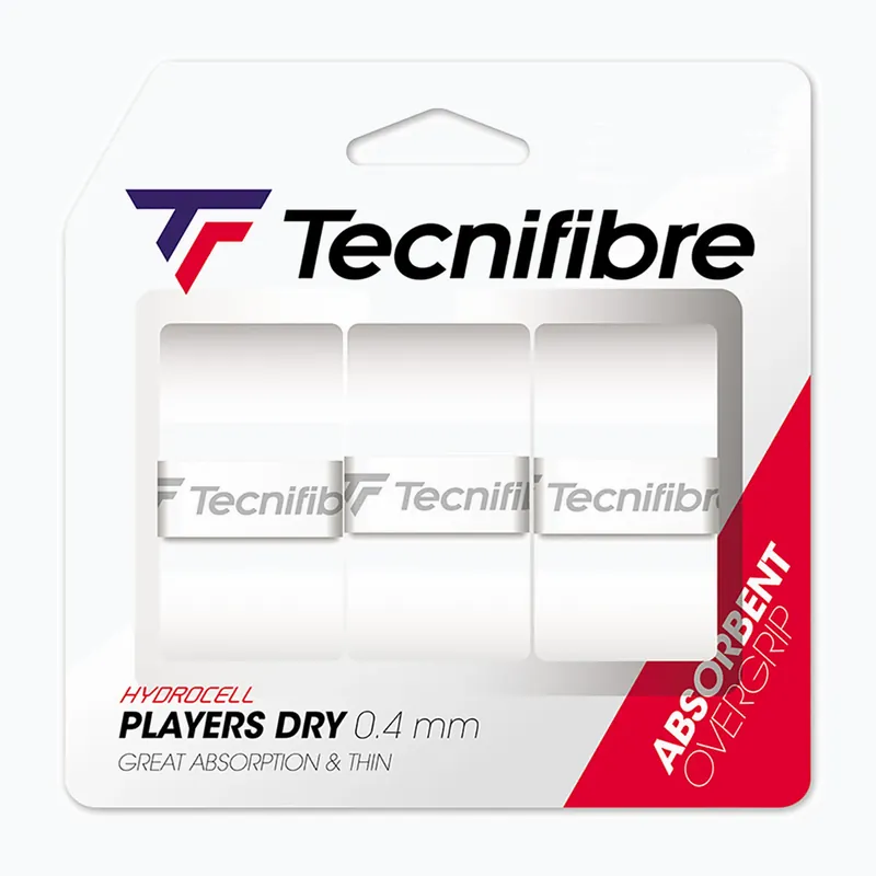 Kup Teď Omotávka tenisová Tecnifibre Players Dry 3 ks white