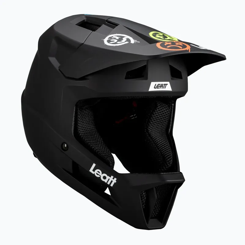 Dětská cyklistická přilba Leatt MTB Gravity 1.0 V25 Jr black Zlevněný