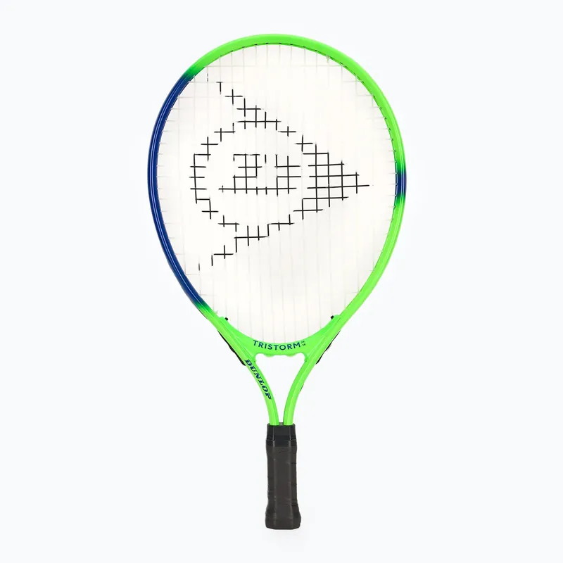 Super Cena Dětská tenisová raketa Dunlop Tristorm Jr 19 green/blue