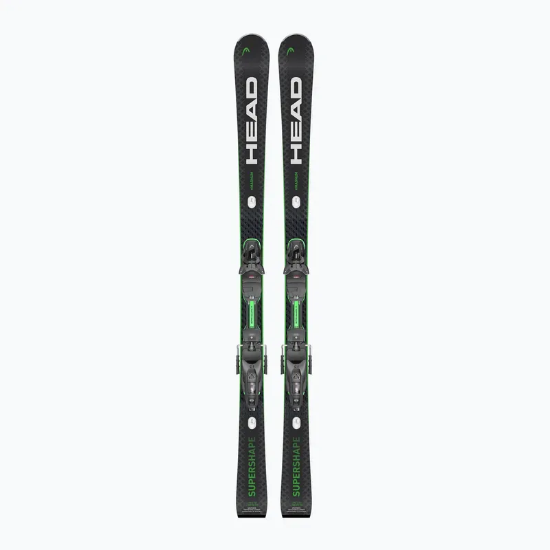 Akční Cena Sjezdové lyže HEAD Supershape e-Magnum SW BB-PR + vázání PRD 12 GW black/green