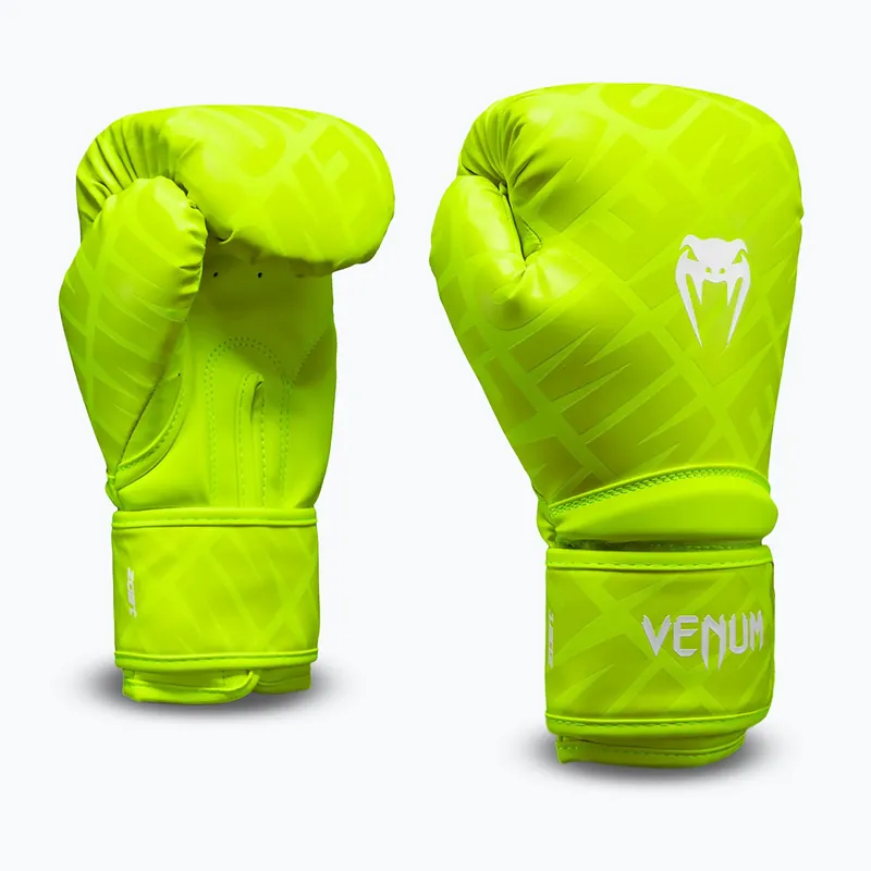 Speciální Cena Boxerské rukavice Venum Contender 1.5 XT 3D Boxing neon yellow