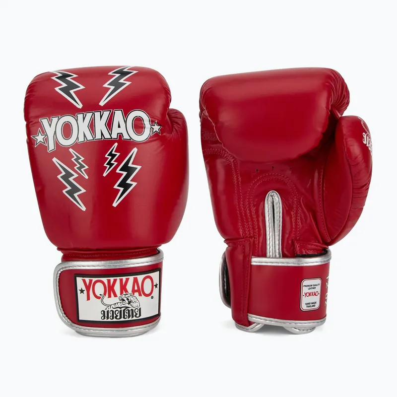 Pánské boxerské rukavice YOKKAO Stadium red Originální