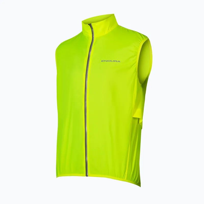 Finální Výprodej Pánská cyklistická vesta Endura Pakagilet hi-viz yellow