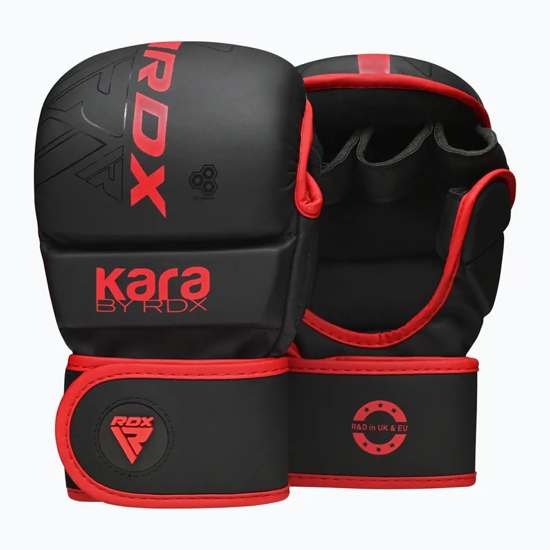 Boxerské rukavice RDX F6 Shooter Grappling red Koupit Online