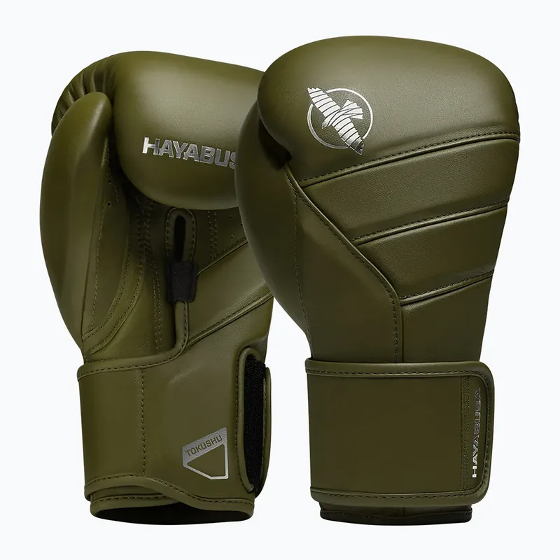 Boxerské rukavice Hayabusa T3 Kanpeki olive green Sleva