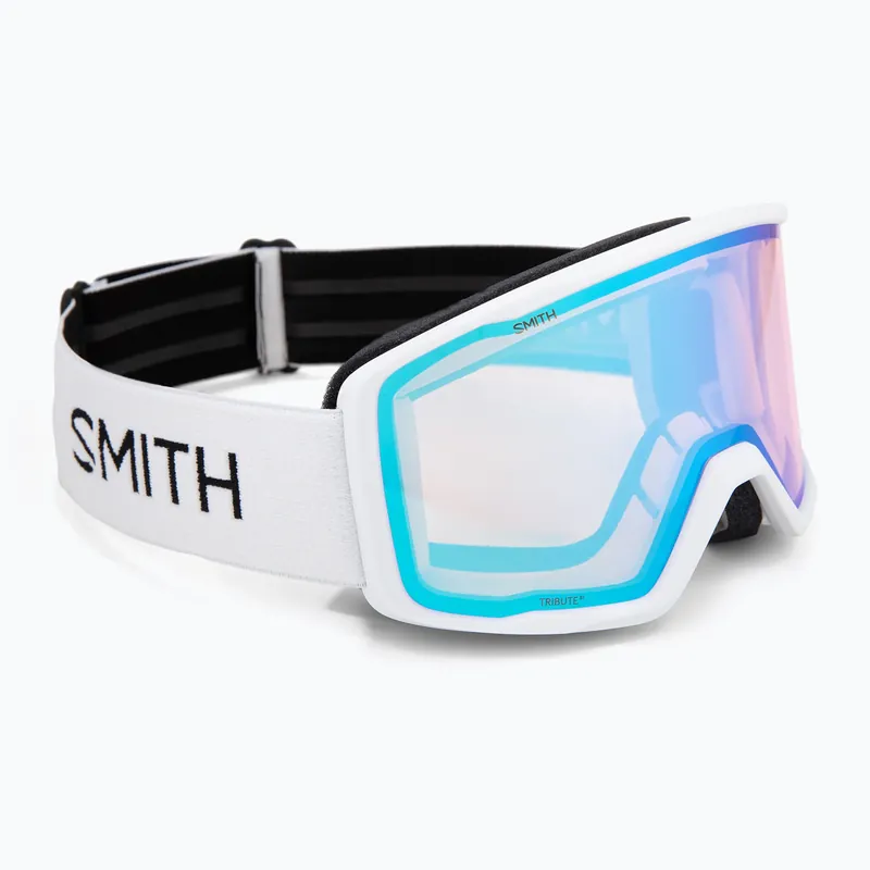 Lyžařské brýle Smith Tribute white/blue sensor mirror Aktuální