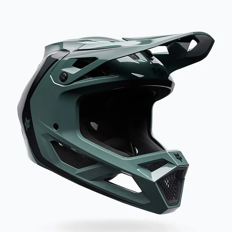 Nízká Cena Cyklistická helma Fox Racing Rampage Vault sage