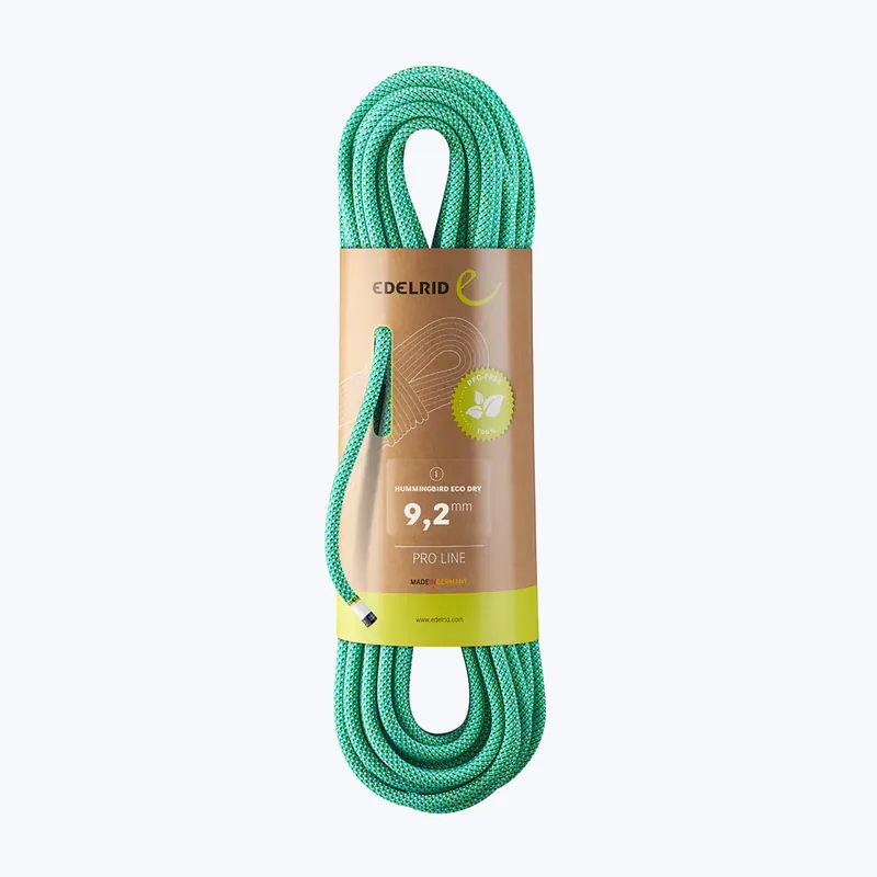 Akční Cena Lezecké lano EDELRID Hummingbird Eco Dry 9.2 icemint/citrus