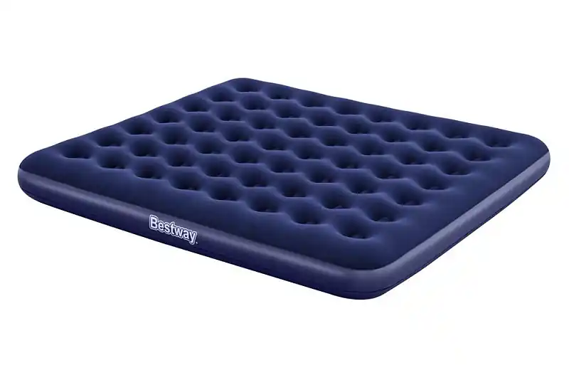 Novinka Air Bed Klasik King dvoulůžko modrá 203 x 183 x 22 cm 67004