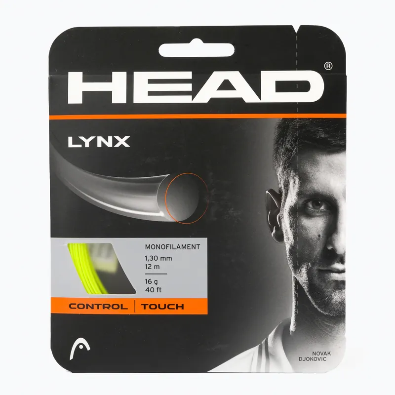 Zlevněný Tenisová struna HEAD Lynx žlutá 281784