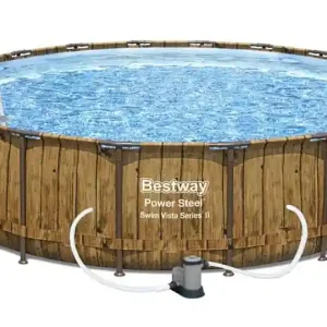 Bazén Power Steel Wood Swim Vista 5,49 x 1,22 m - 56977 Sleva