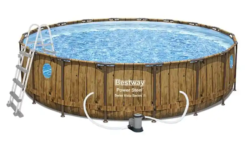 Bazén Power Steel Wood Swim Vista 5,49 x 1,22 m - 56977 Sleva
