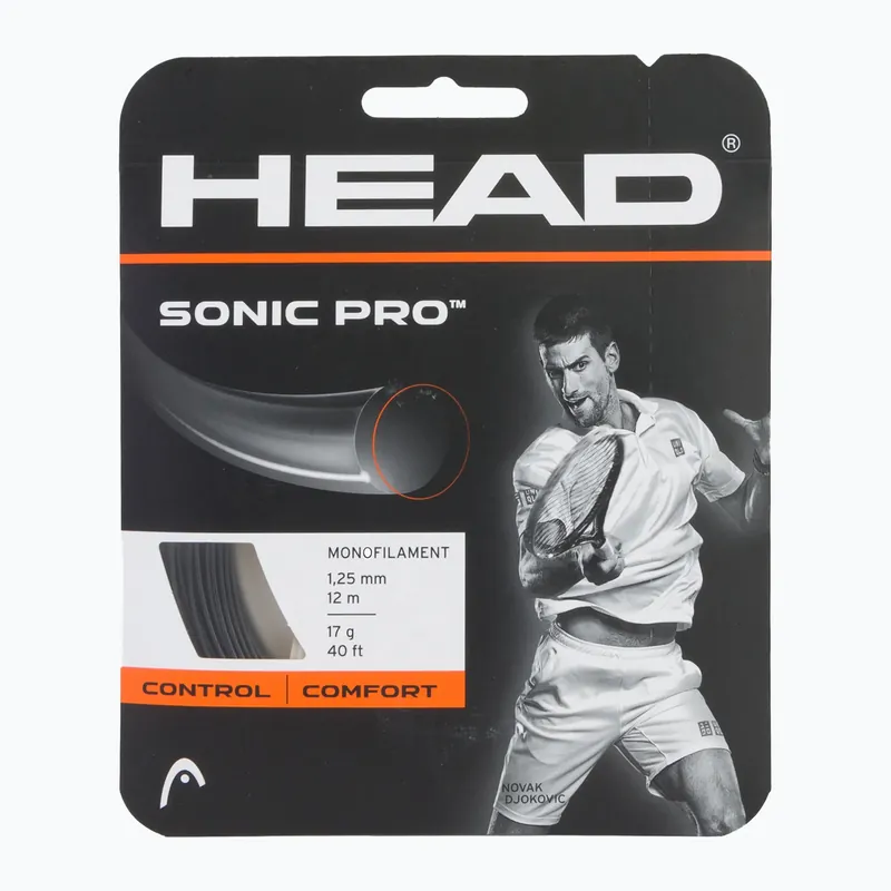 Tenisová struna HEAD Sonic Pro černá 281028 Must-Have