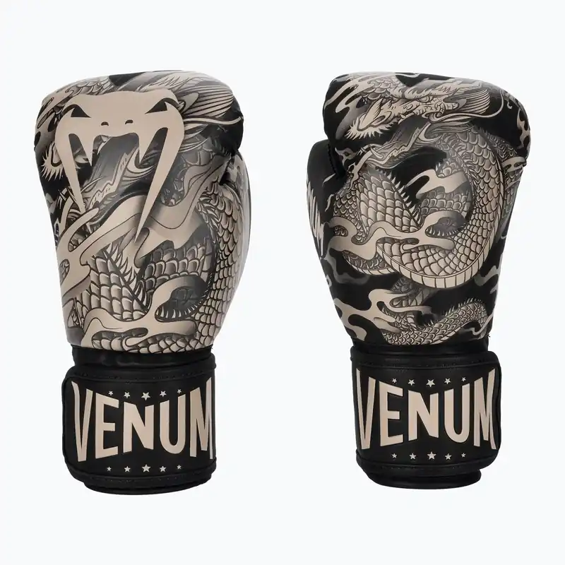 Top Prodej Boxerské rukavice Venum Dragon‘s Flight black/sand