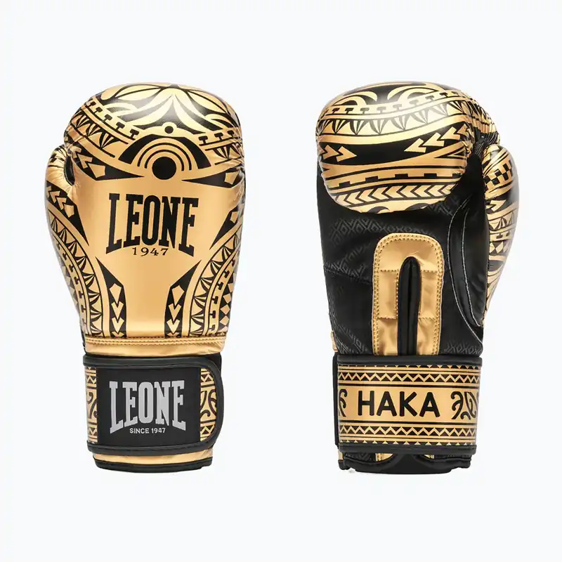 Nakupujte Hned Boxerské rukavice LEONE 1947 Haka black/gold