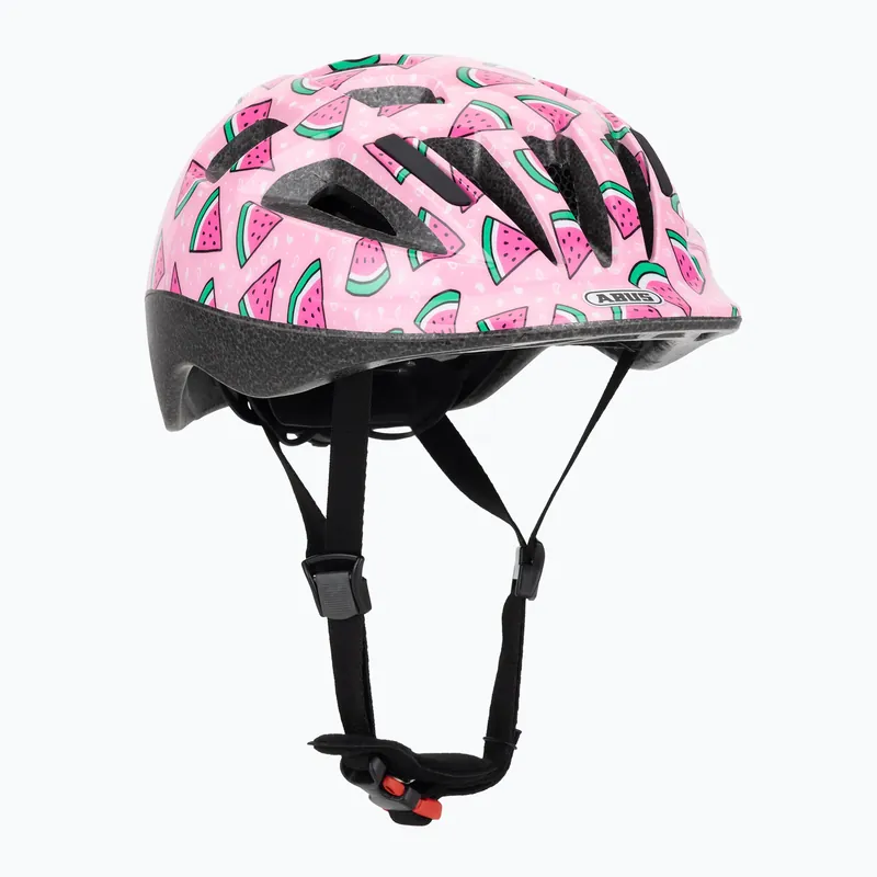 Nová Kolekce Dětská cyklistická helma ABUS Smooty 2.0 pink watermelon