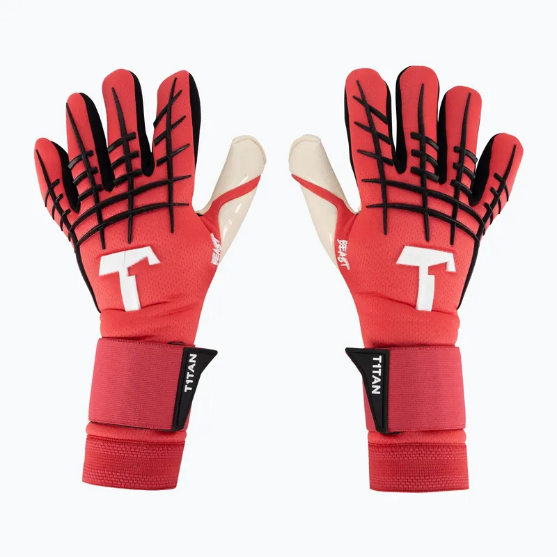 Dokud Zásoby Vydrží T1TAN Beast 3.0 brankářské rukavice červené