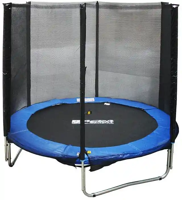 Trampolína s ochrannou sítí 244 cm, vekovní trampolína Akce