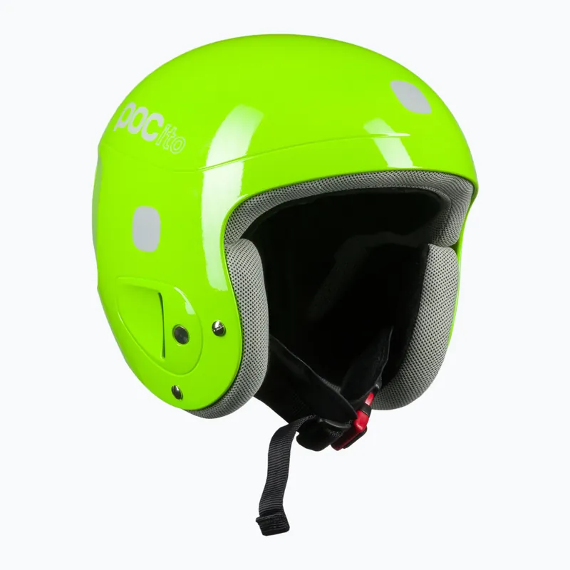 Dětské lyžařské helmy POC POCito Skull fluorescent yellow/green Koupit Online