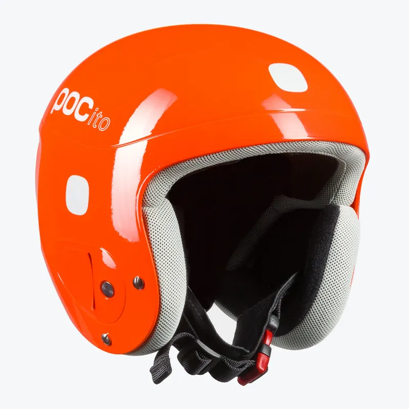 Dětské lyžařské helmy POC POCito Skull fluorescent orange Ověřený