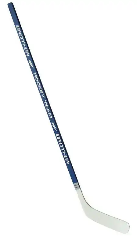 Hokejka plastová s dýhou 147cm - pravá - modrá Pouze Dnes