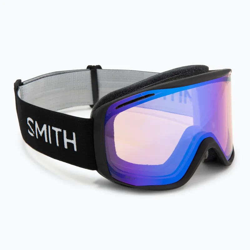 Lyžařské brýle Smith Rally black/blue sensor mirror Značkový