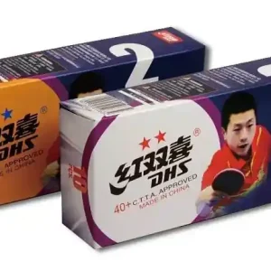 Míčky DHS** stolní tenis 40mm CELL FREE balení 10 ks žluté - žlutá Tovární Cena