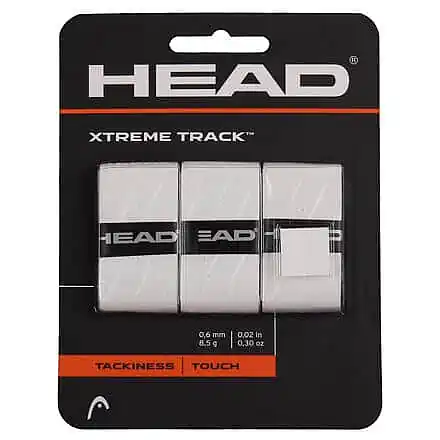 Víkendová Akce XtremeTrack overgrip omotávka tl. 0,6 mm bílá