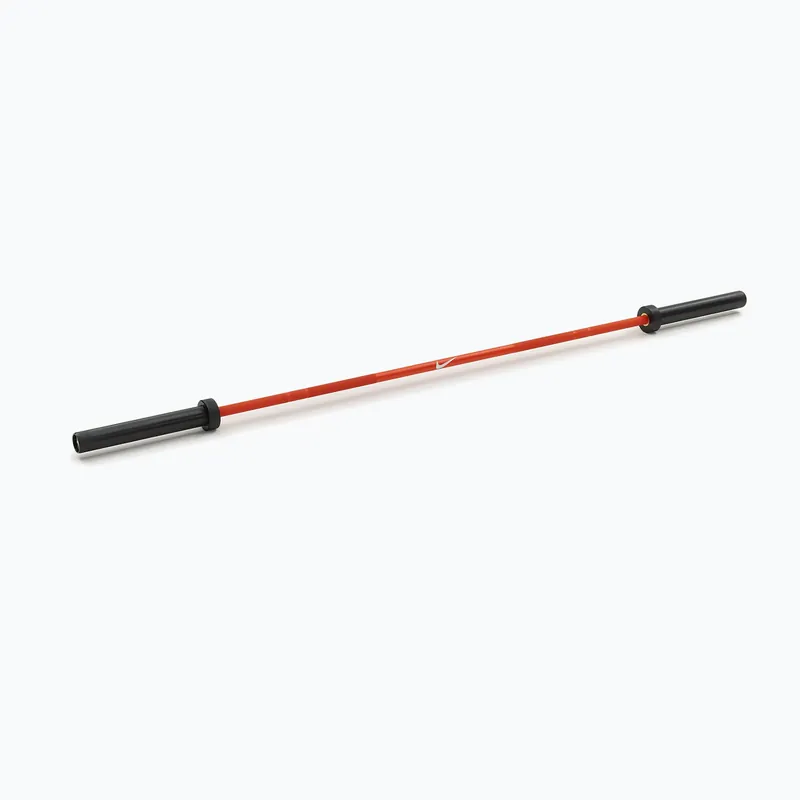 Rovná osa Nike Strength Coated Premium Barbell orange swoosh Vrácení Zdarma