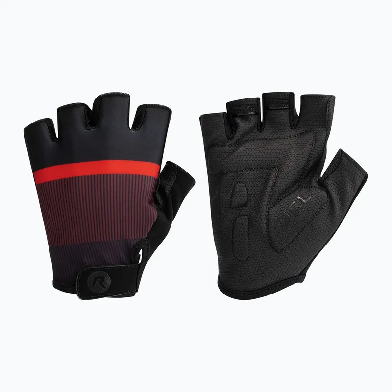 Pouze Dnes Pánské cyklistické rukavice Rogelli Hero II black/red/bordeaux