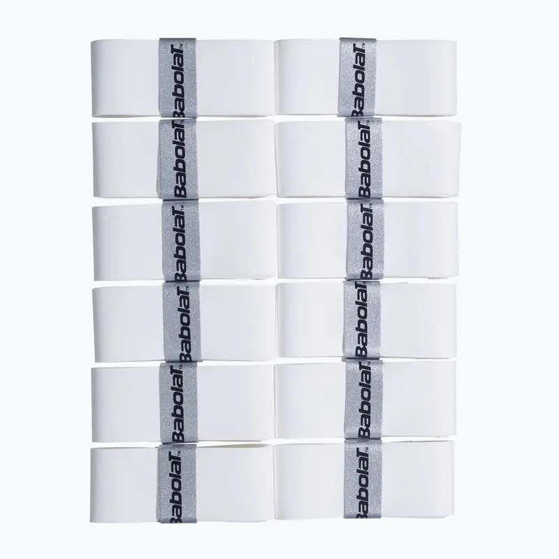 Omotávky na tenisové rakety Babolat Vs Original 12 ks. S25 white Výhodná Nabídka
