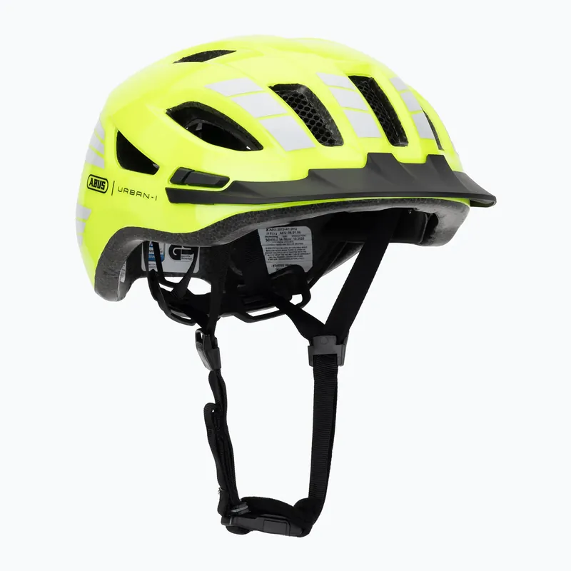 Cyklistická helma ABUS Urban-I 4.0 signal yellow Odeslání Ihned