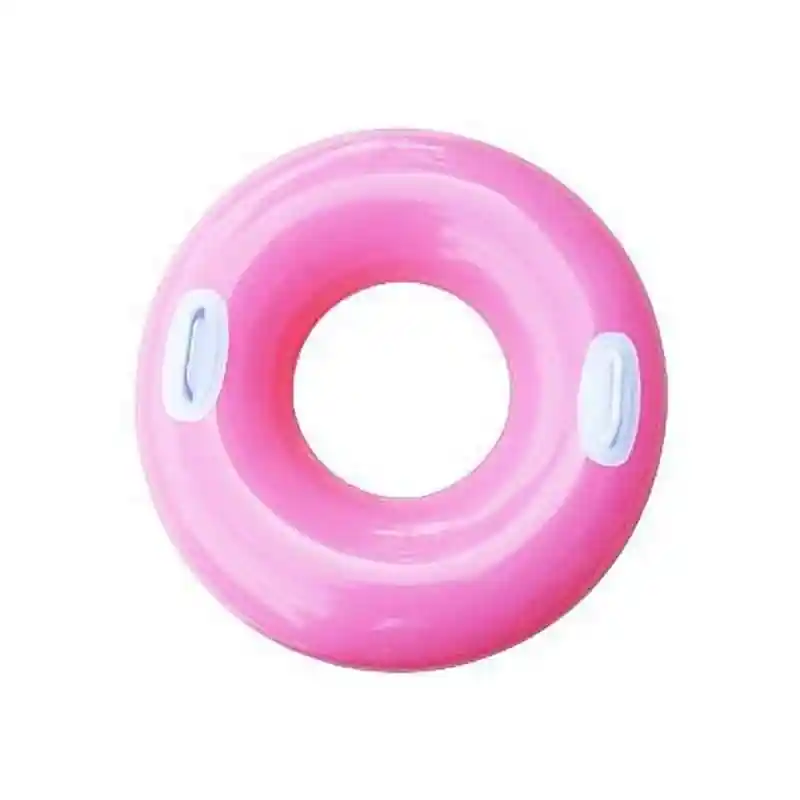 Kruh plavací INTEX s držadlem 76cm - růžová Novinka