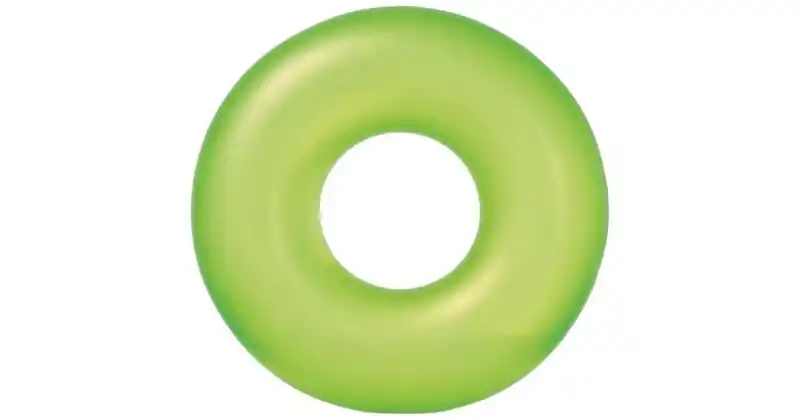 Časově Omezené Kruh plavací INTEX NEON 91cm - zelená
