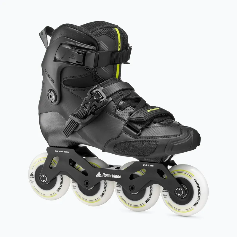 Pánské kolečkové brusle Rollerblade Crossfire LX black/lime Oblíbený