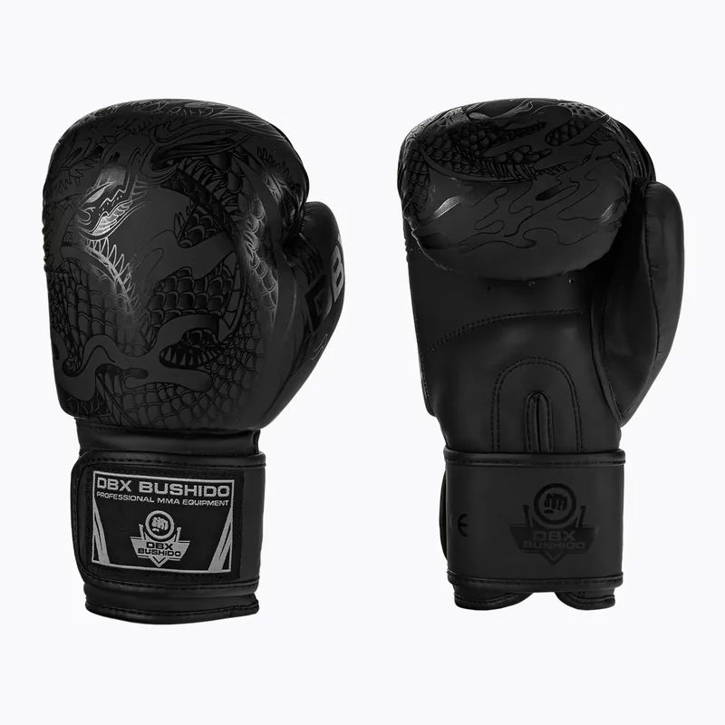 Boxerské rukavice Bushido Black Dragon černé B-2v18 Top Prodej