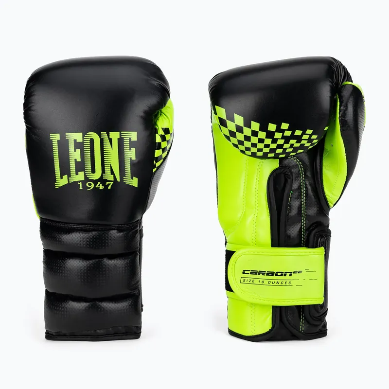 Horká Nabídka Boxerské rukavice Leone Carbon22 černo-zelené GN222