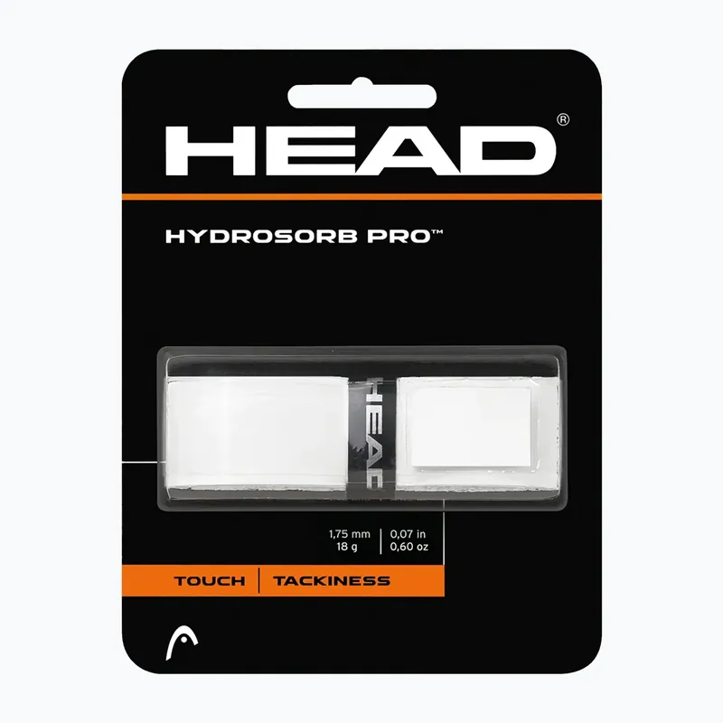 Omotávka na tenisovou raketu HEAD Hydrosorb Pro white Sezónní Sleva