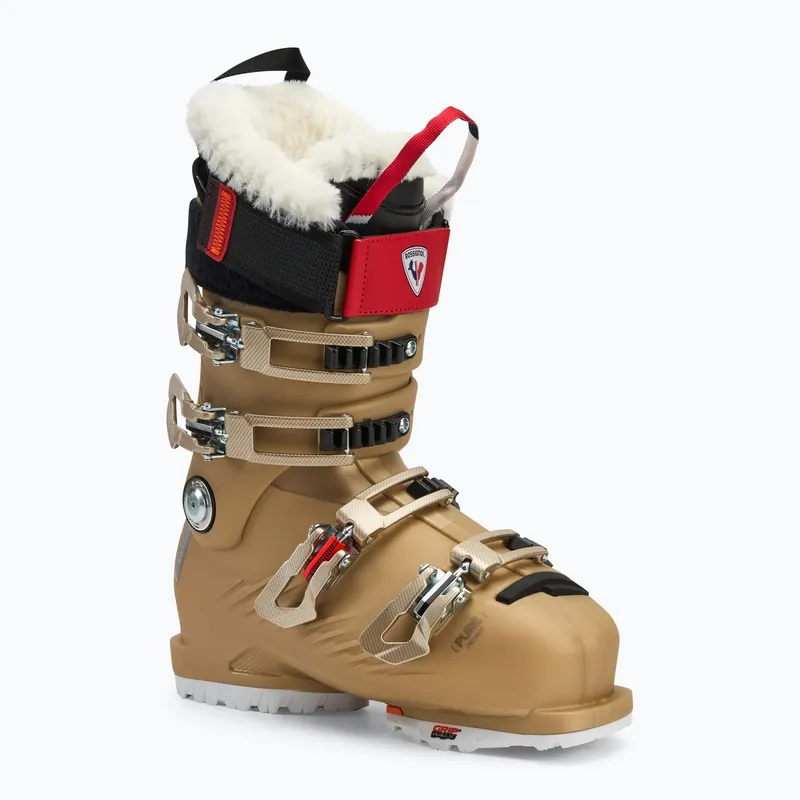Dámské lyžařské boty Rossignol Pure Pro Heat GW W metal gold Akční Nabídka
